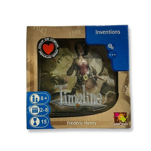 Asmodee Other - Timeline Inventions [French/Français jeu]